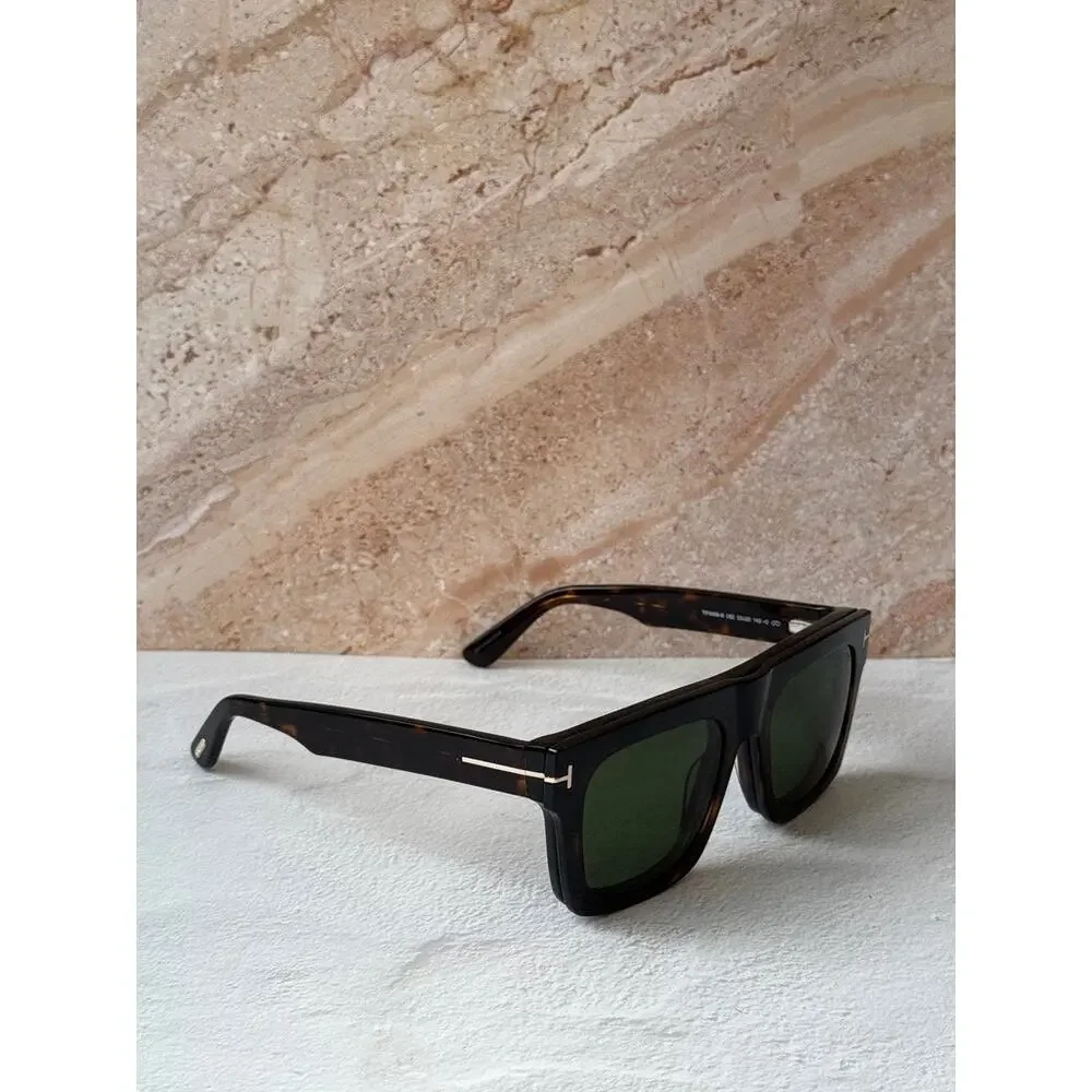 NEW Tom Ford FT6068-B Fausto Clip On Bluelight Frames in Brown